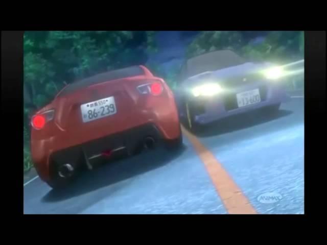 Clip from the ending stage of InitialD - Spoiler Alert! well not so much its only a few seconds long