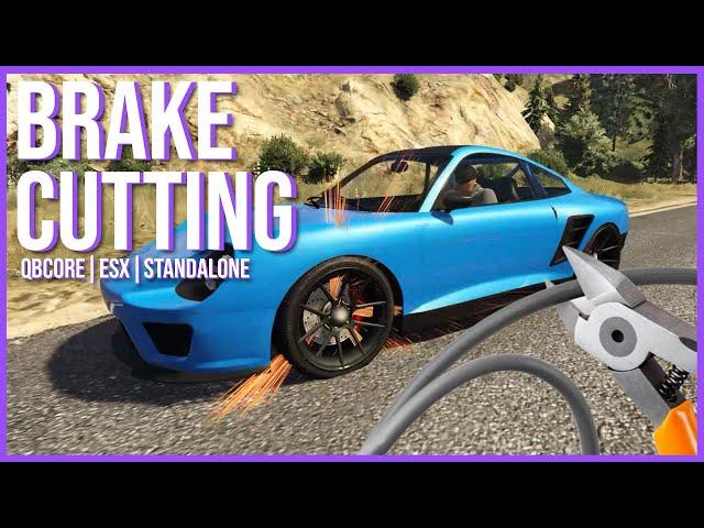 Brake Cutting | Vehicle Sabotage | FIVEM Scripts | PrimeDev | ESX + QBCore + Standalone