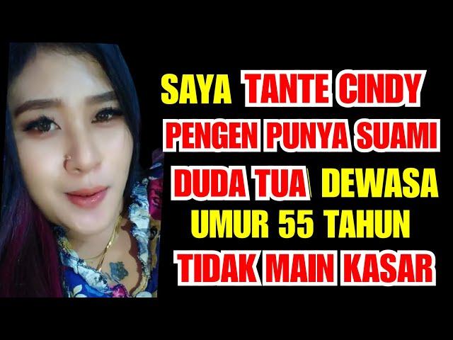 CARI JODOH DUDA TUA YG TIDAK MAIN KASAR DAN TDK MAIN TANGAN TANTE CINDY JANDA CANTIK BELUM PNYA ANAK