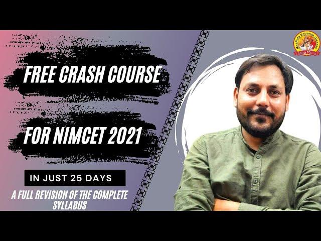 NIMCET 2021 Complete Course Preparation Plan (Complete Revision in 25 days)