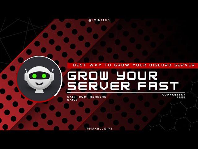 NEW Bot to Gain Members for your Discord Server for FREE!! | Boost Your Server Growth | 2023