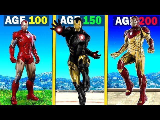 Surviving 200 YEARS As IRON MAN in GTA 5