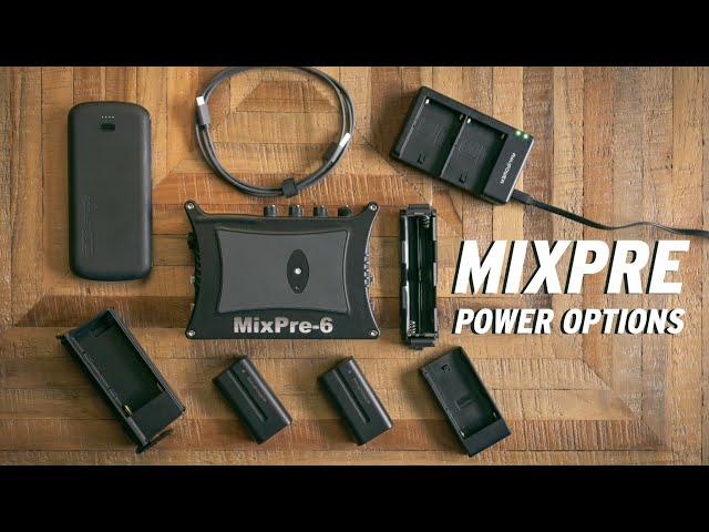 MixPre 3 & 6 All Powering Options