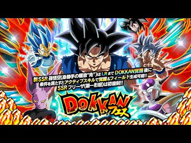 LR ULTRA INSTINCT GOKU DOKKAN FEST SUMMONS!!! | Dragon Ball Z Dokkan Battle