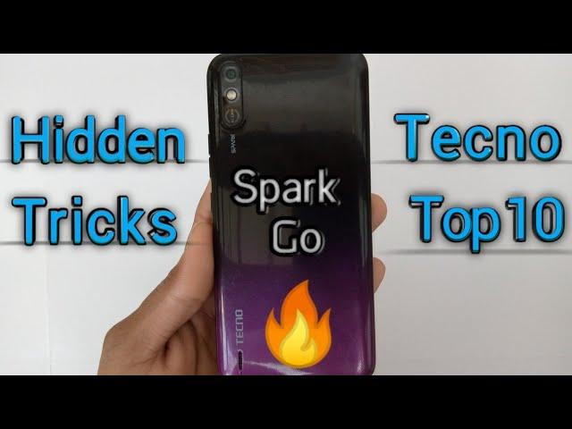 Tecno Spark go Hidden features || Top 10 Hidden features Test ||