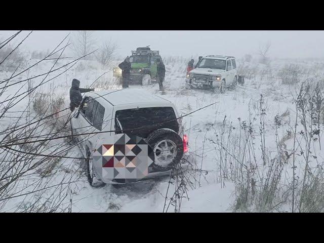 10.11.2024 снег, лёд, грязь начало. ВКО Риддер