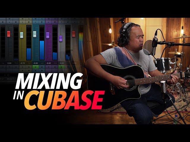 How I RECORDED and MIXED a Singer Songwriter's performance in CUBASE