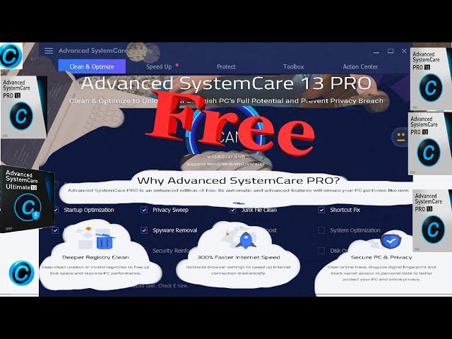 Advanced SystemCare 13 Pro Giveaway Key