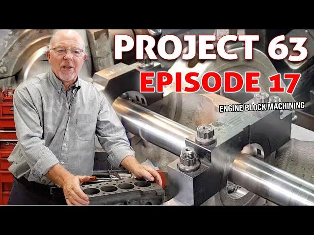 Project 63 part 17 - Install steel main caps and line bore an A-Series block