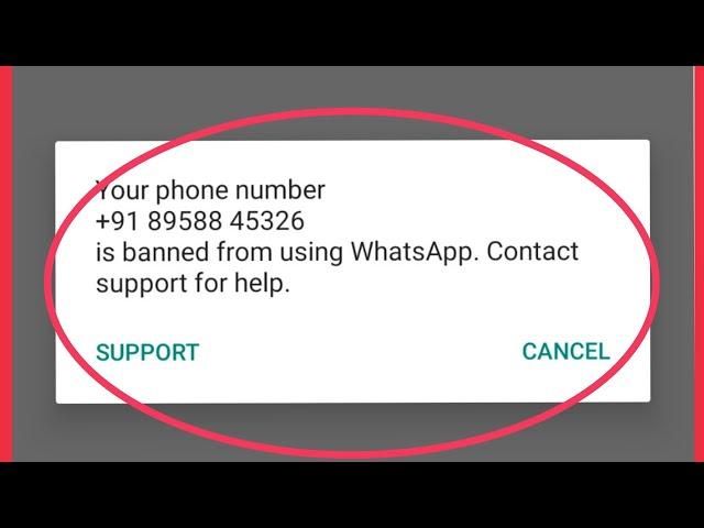 WhatsApp Me Number Banned Kaise Thik Karen || WhatsApp || Banned Number Problem Solve