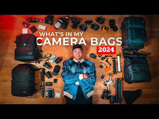 What's In My Camera Bag(s) 2024! BIG Sony Upgrade?