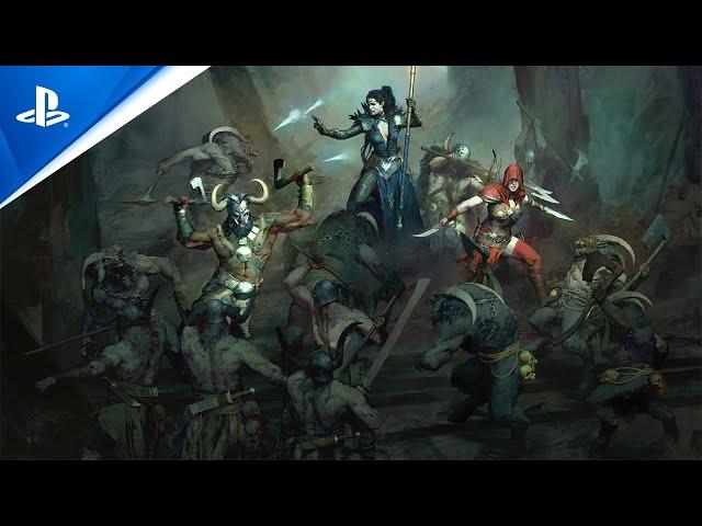 Diablo IV - Beta Early Access Gameplay Trailer | PS5 & PS4 Games