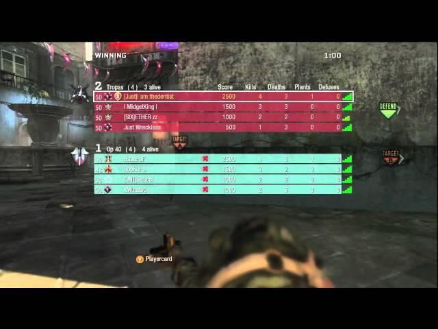 Call of Duty - Black Ops - 4v4 MLG Variant Gamebattles Match - Search and Destroy - Havana