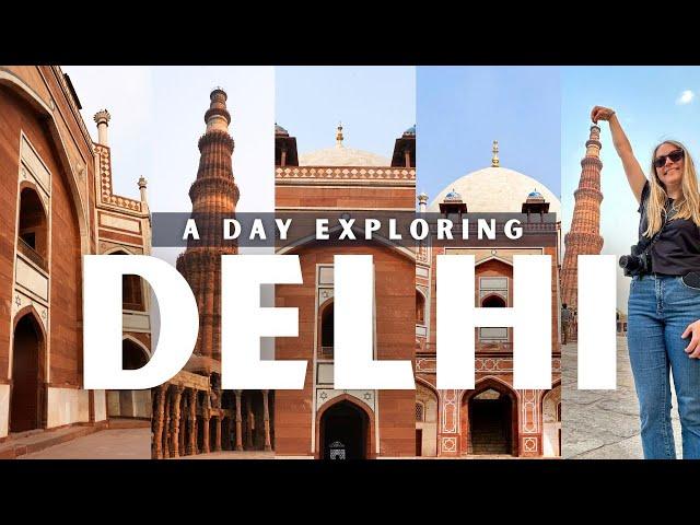 24 Hours In Delhi | Our First Time In India 