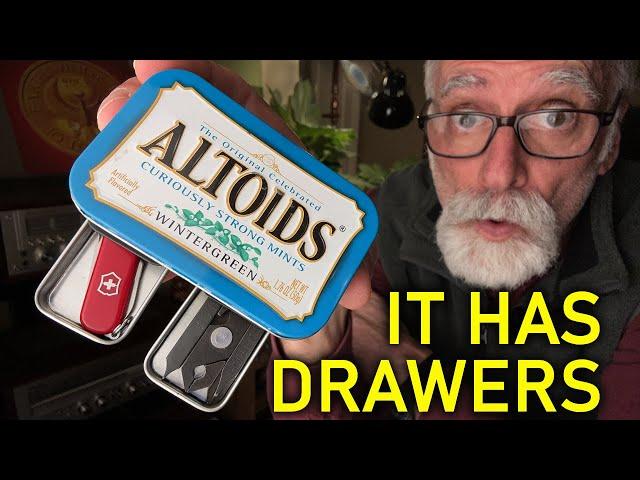 DIY Altoids Tin EDC Upgrade: How to Add Sliding Drawers in 3 Minutes