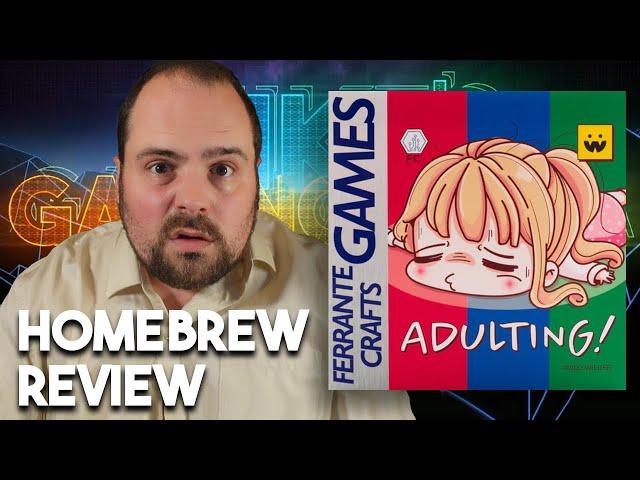 Adulting for Nintendo Game Boy - MGG Homebrew Review