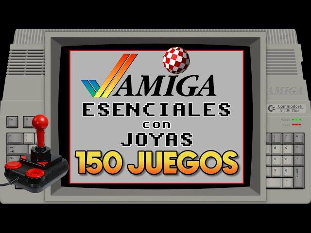 ️AMIGA ESSENTIALS WITH GEMS |150 GAMES COMPILATION|