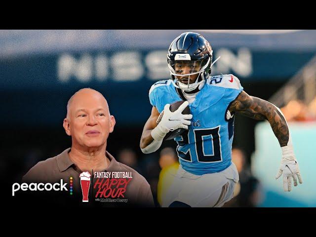 Could Tony Pollard be a Top-10 fantasy RB in Tennessee? | Fantasy Football Happy Hour | NFL on NBC