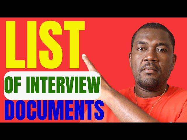 Documents to Bring to Your Immigrant Visa Interview