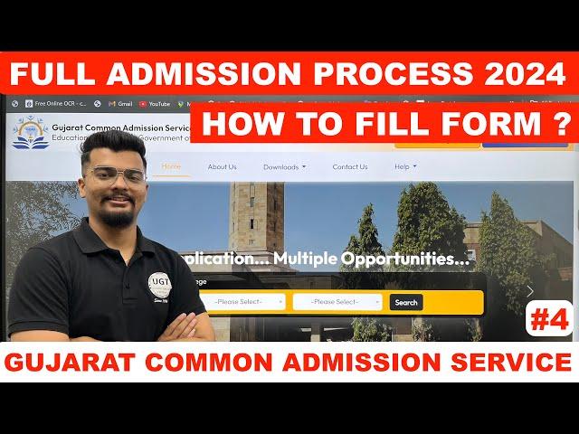 GCAS College Admission Form Full Process 2024 | How to fill form for GCAS ?? | GCAS 2024 | UGT