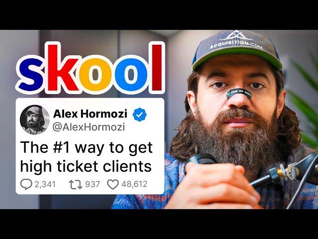 How to use Skool to find high ticket sales clients