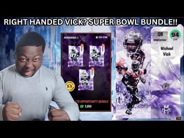 MERRY MIX UP RIGHT HANDED VICK! NEW SUPERBOWL MVP BUNDLE!