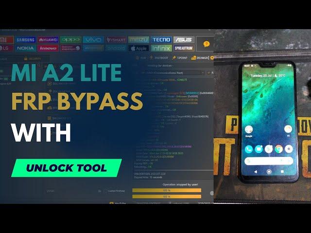 Xiaomi mi a2 lite frp bypass unlock tool ️ One Click