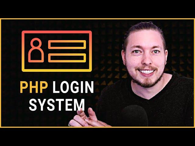 How To Create A OOP PHP Login System For Beginners | OOP PHP & PDO | OOP PHP Tutorial