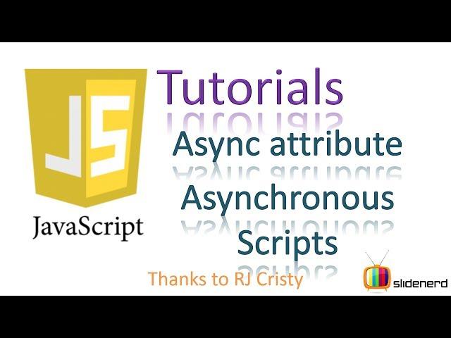 7 JavaScript Async Attribute |