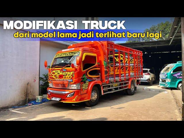 TOTAL UPGRADE MODIFIKASI TRUCK DARI MODEL LAMA JADI TERLIHAT BARU LAGI‼️