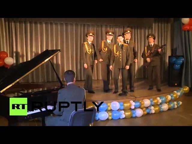 'Polite but formidable'  Russian Army choir sings 'Modern Talking'