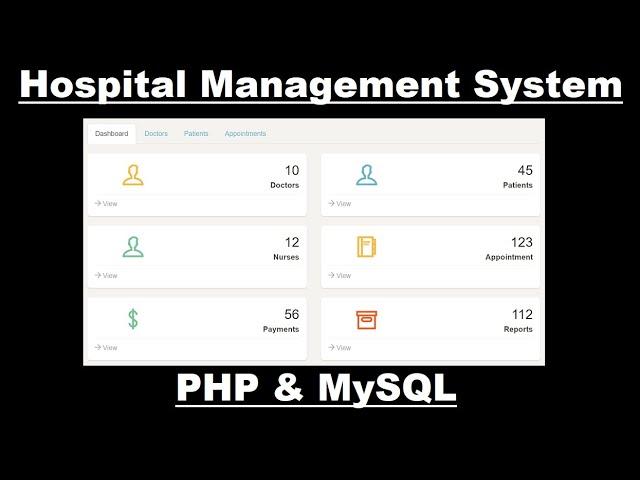 Hospital Management System | PHP Projects