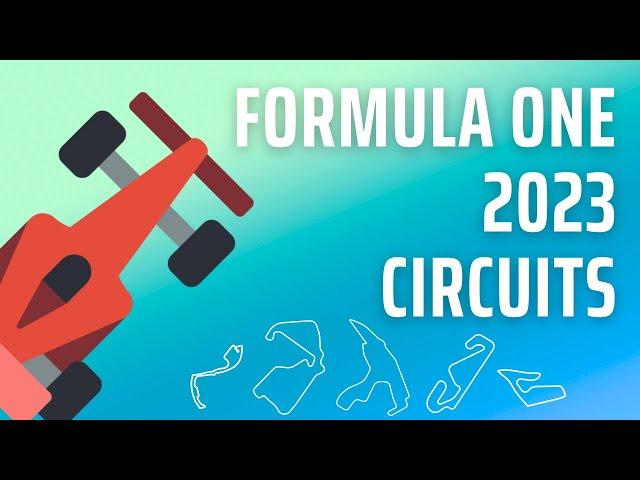 Formula One 2023 World Championship Circuits | Longest to Shortest #formula1 #formulaone2023