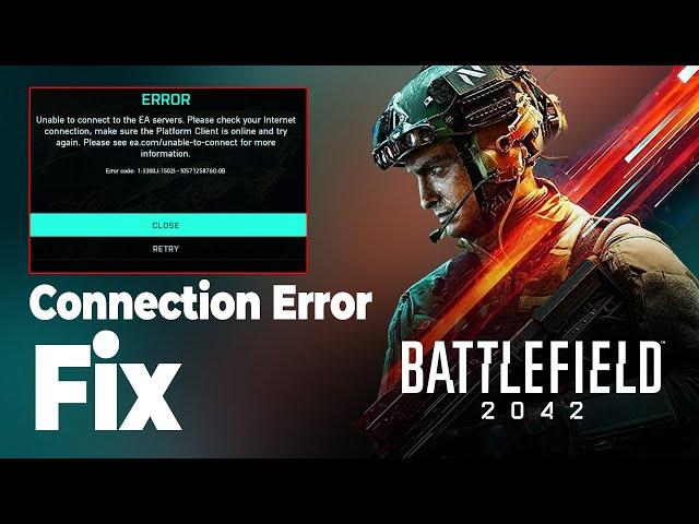 How to fix Battlefield 2042 Connection Error | 2023