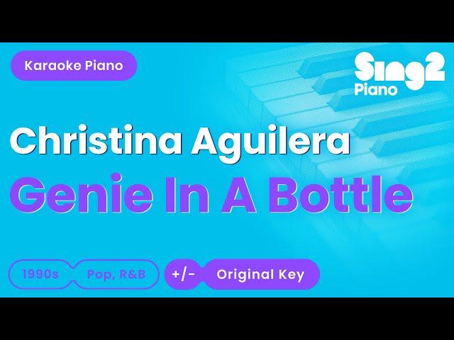 Christina Aguilera - Genie In A Bottle (Piano Karaoke)