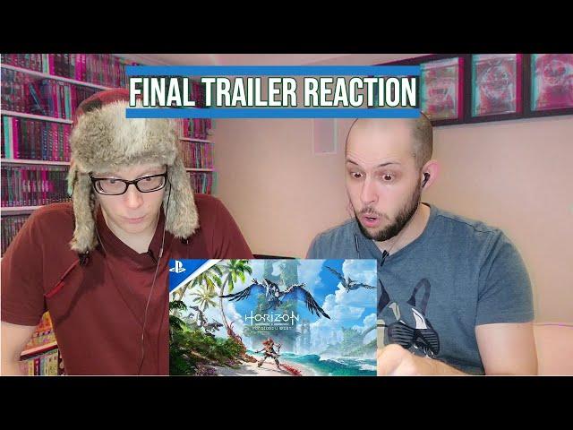 HORIZON FORBIDDEN WEST TRAILER REACTION !! FINAL TRAILER !! PS5 EXCLUSIVE !! GAMEPLAY & STORY REVEAL