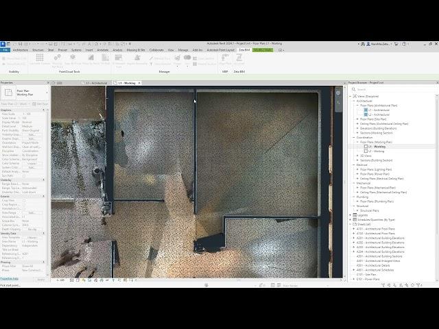 Fit Wall PointCloud Plugin Revit