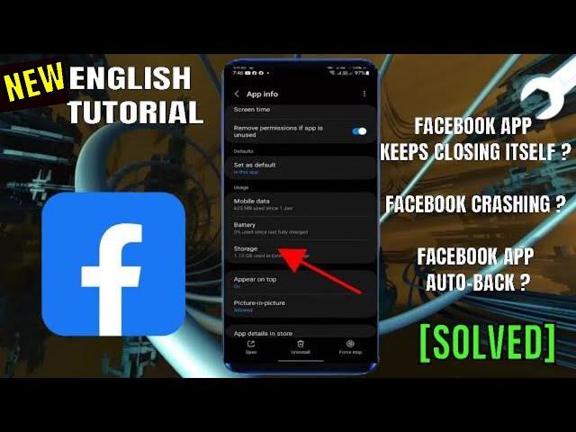 Facebook App Keep Closing Itself Android/Samsung || Facebook App Auto Back Problem [Fixed]