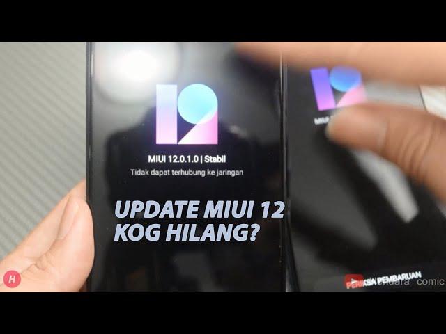 Update Manual MIUI 12 Redmi Note  9 pro