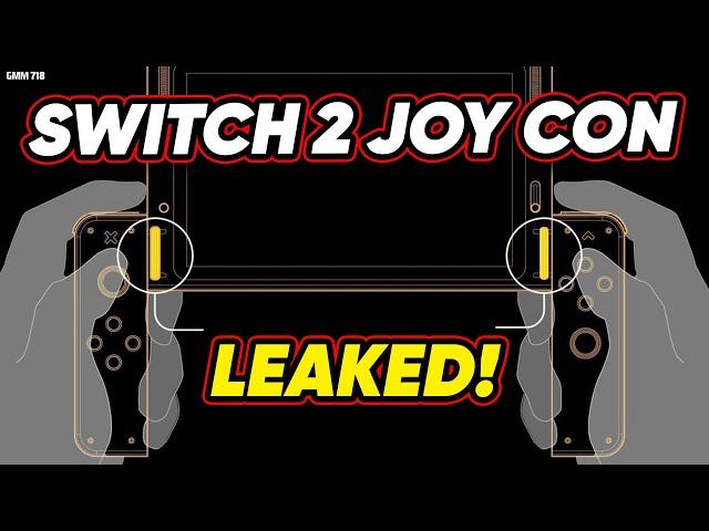 HUGE Nintendo Switch 2 Leaks - New Joy Con, Compatibility, and More!