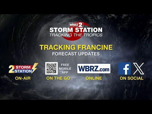 Tracking Hurricane Francine - 2024