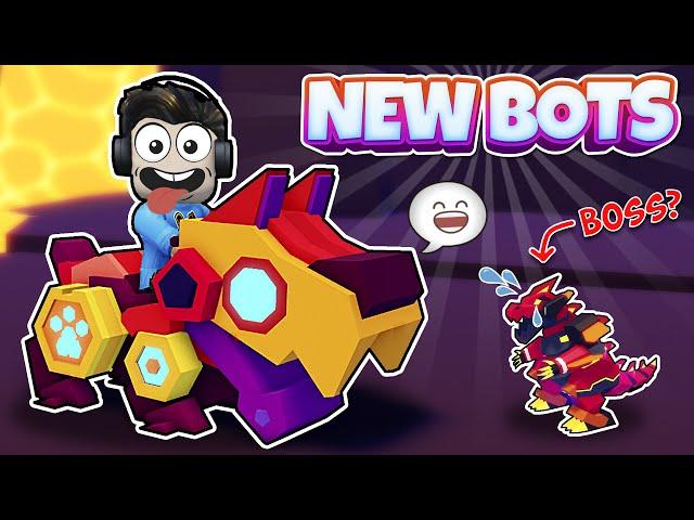 Bot Clash NEW Update 4 - New World Boss - New Bots - New Region - New Trial Mount System