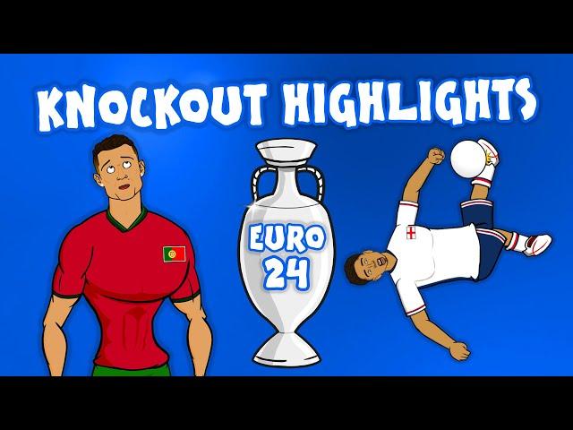 EURO 2024 - The Knockout Stage (Goals Highlights)