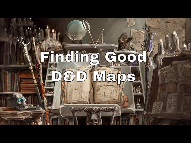 Finding D&D Maps (Dyson Logos, the DMG, and the Lazy DM Workbook)