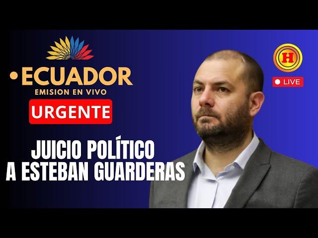 Juicio Político en contra Juan Esteban Guarderas, consejero del CPCCS