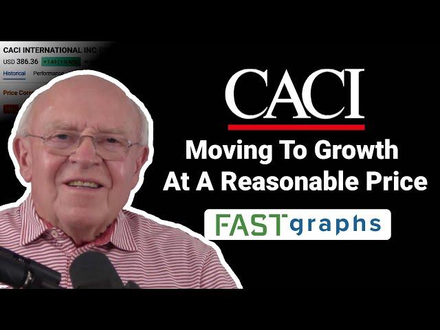 CACI Moving To Growth At A Reasonable Price | FAST Graphs