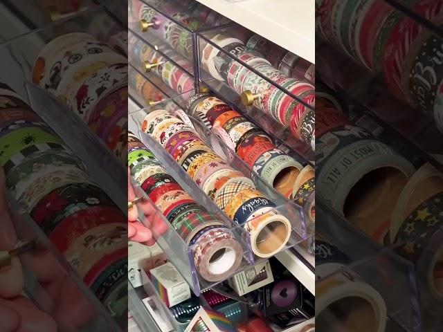 When you finally organize your washi tape collection, but then the kids dive in! 