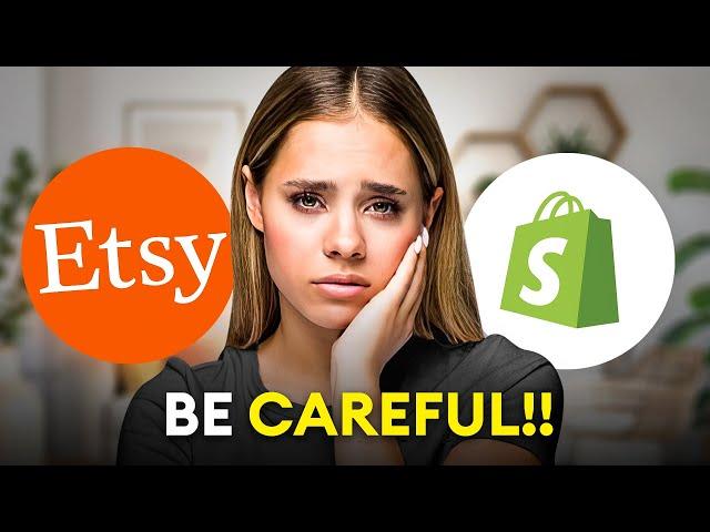 Etsy vs Shopify 2025 (Don't choose WRONG!!)