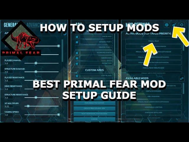 HOW TO DOWNLOAD AND SET UP MODS (STEAM)(PRIMAL FEAR)