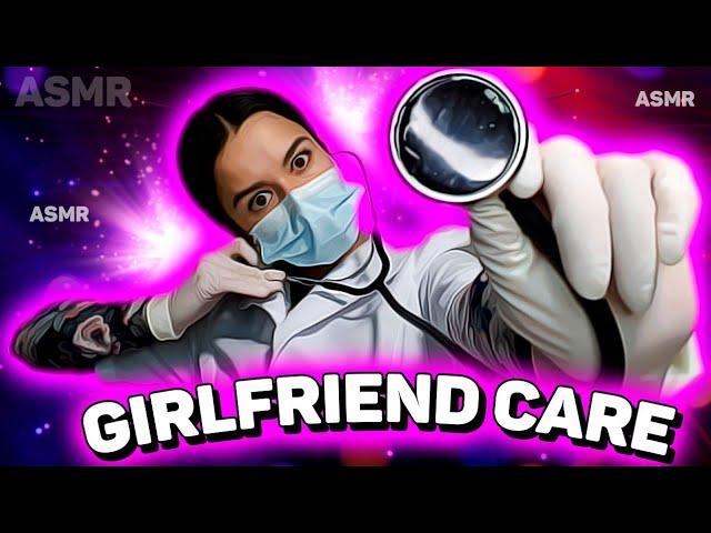 ASMR  ASMR ROLEPLAY, GIANTESS ASMR, ASMR GIRLFRIEND, ASMR GLOVES, ASMR LATEX GLOVES, ASMR HEARTBEAT